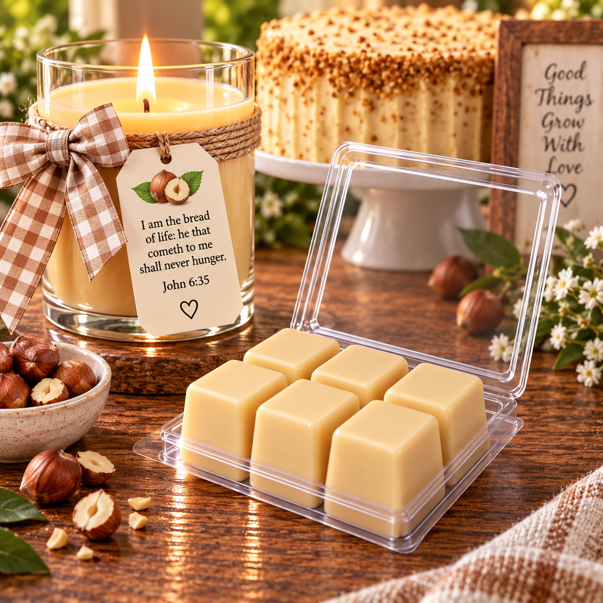 Vanilla Hazelnut 3 oz. Wax Melt