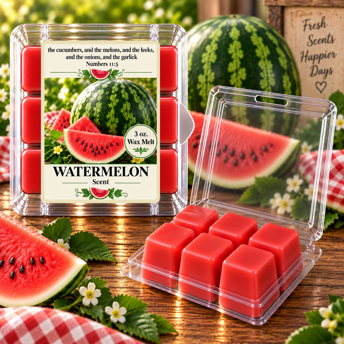 Watermelon 3 oz. Wax Melt
