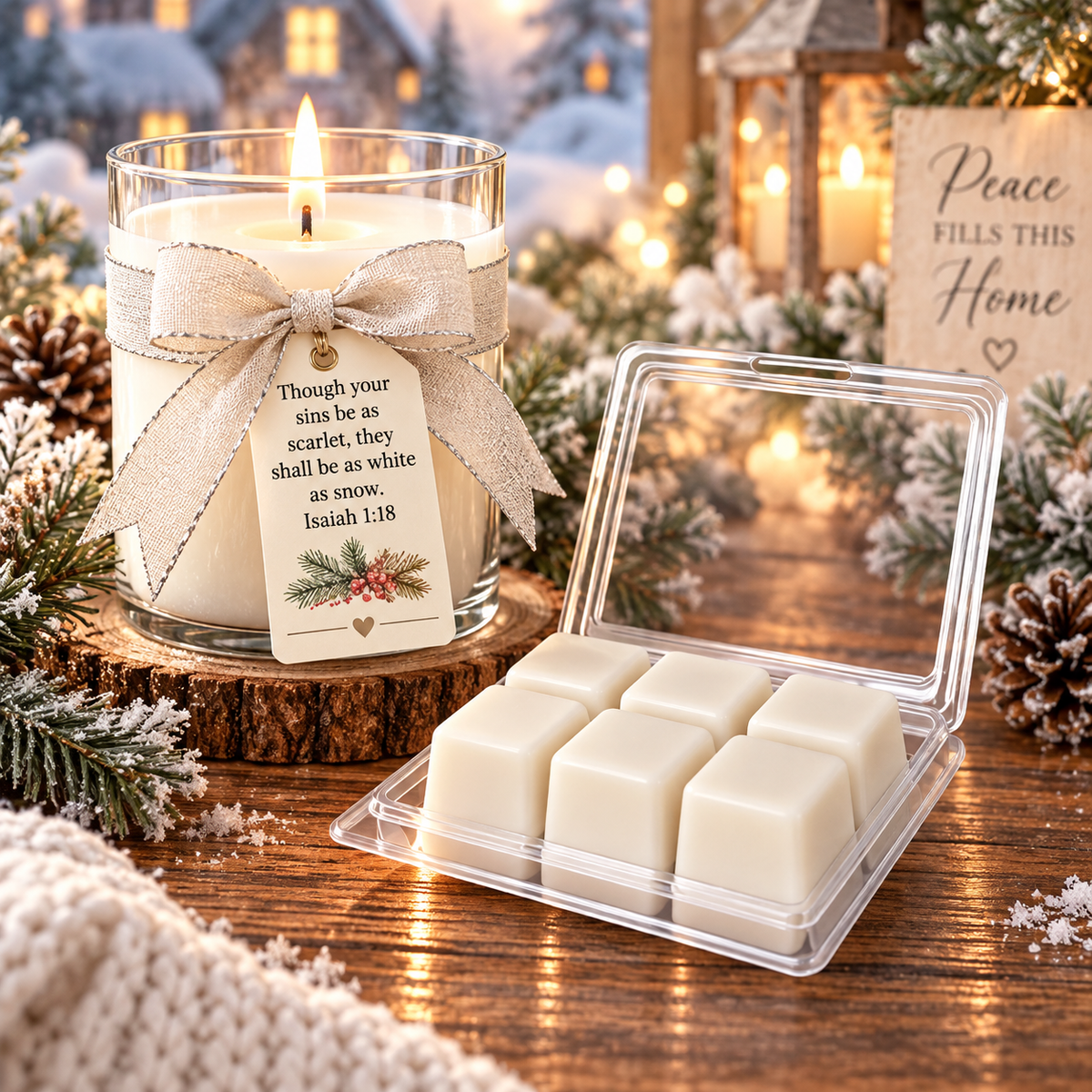 Woodland Snow 3 oz. Wax Melt