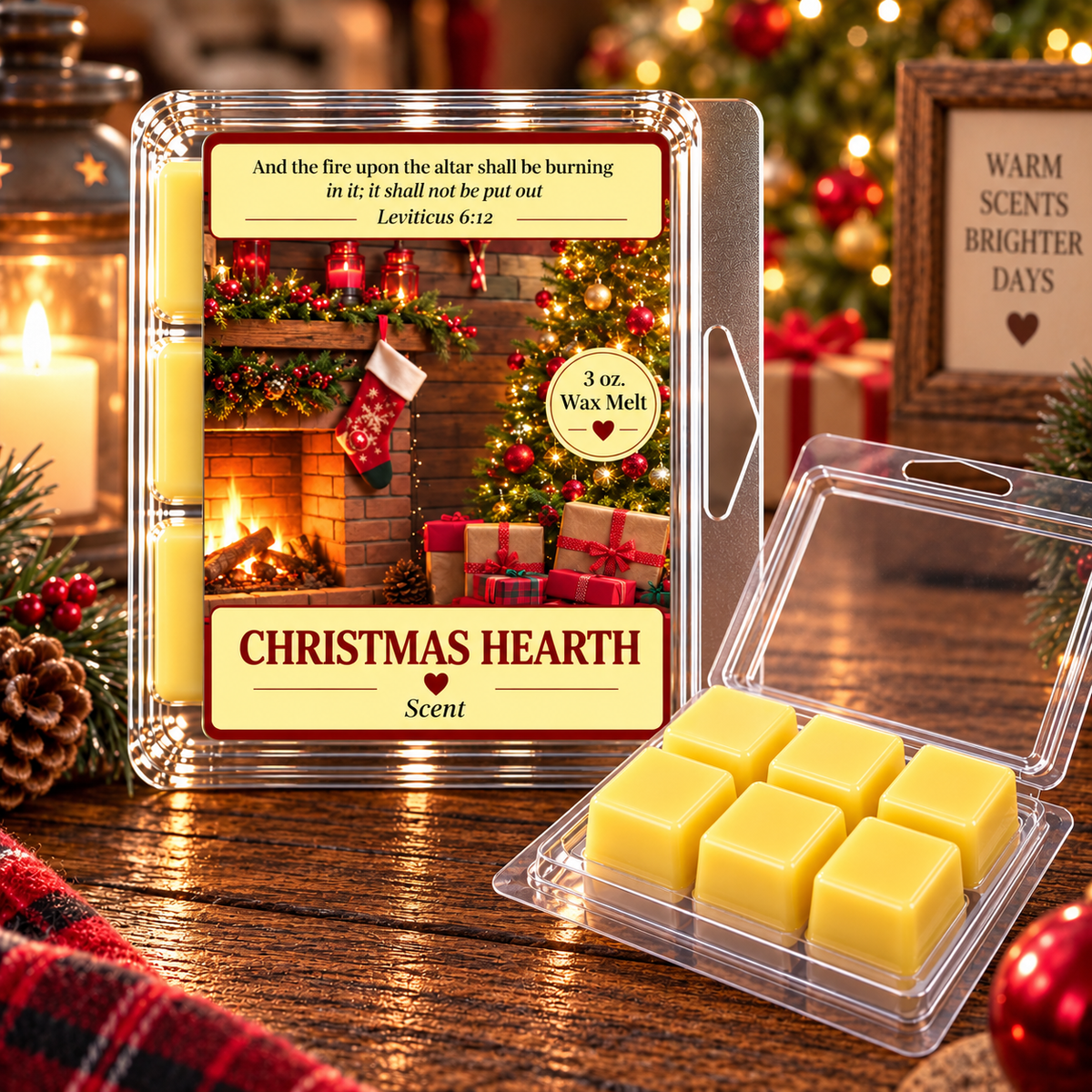Christmas Hearth 3 oz. Wax Melt