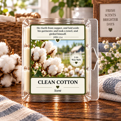 Clean Cotton 3 oz. Wax Melt