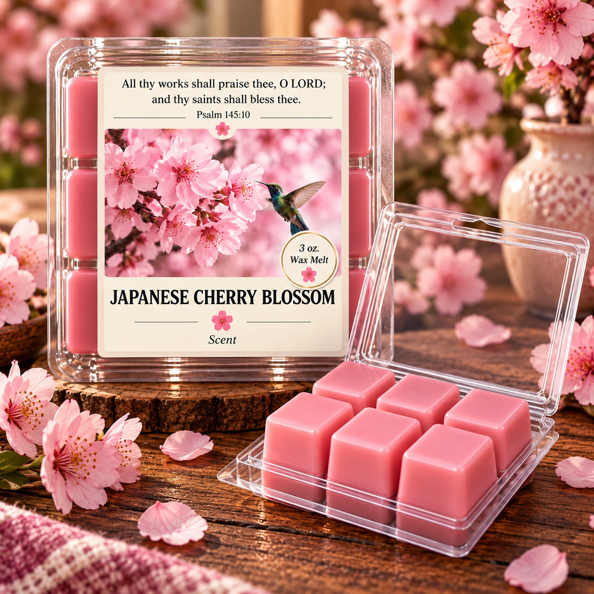 Japanese Cherry Blossom 3 oz. Wax Melt