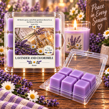 Lavender and Chamomile 3 oz. Wax Melt