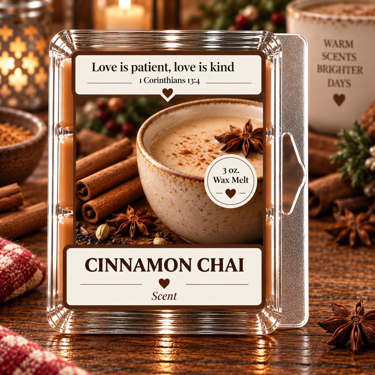 Cinnamon Chai 3 oz. Wax Melt