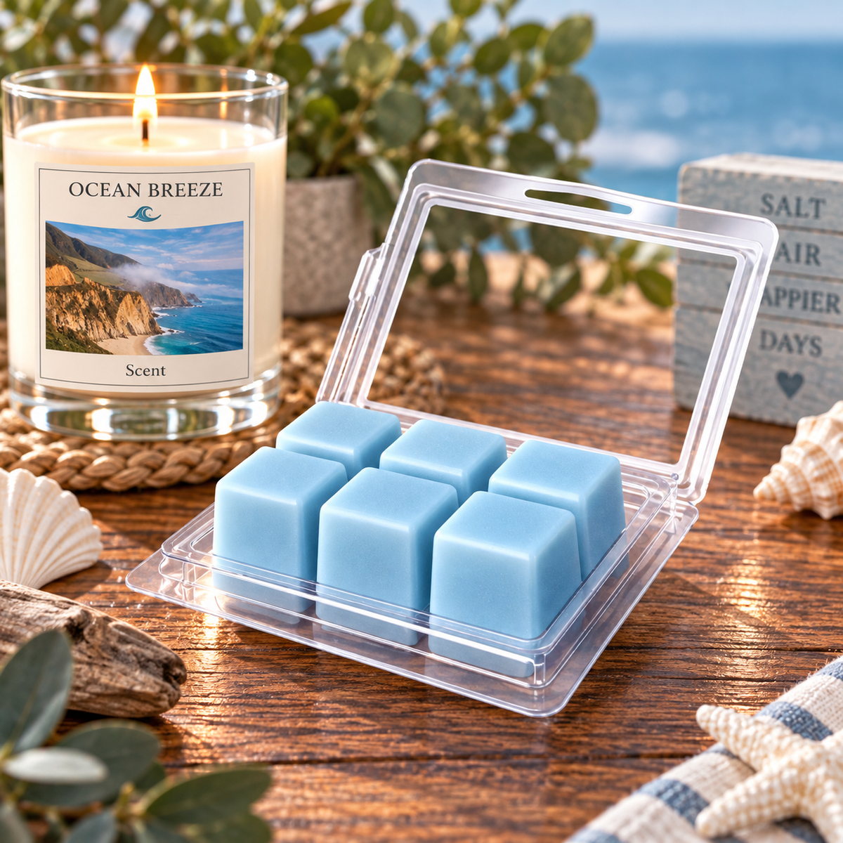 Ocean Breeze 3 oz. Wax Melt