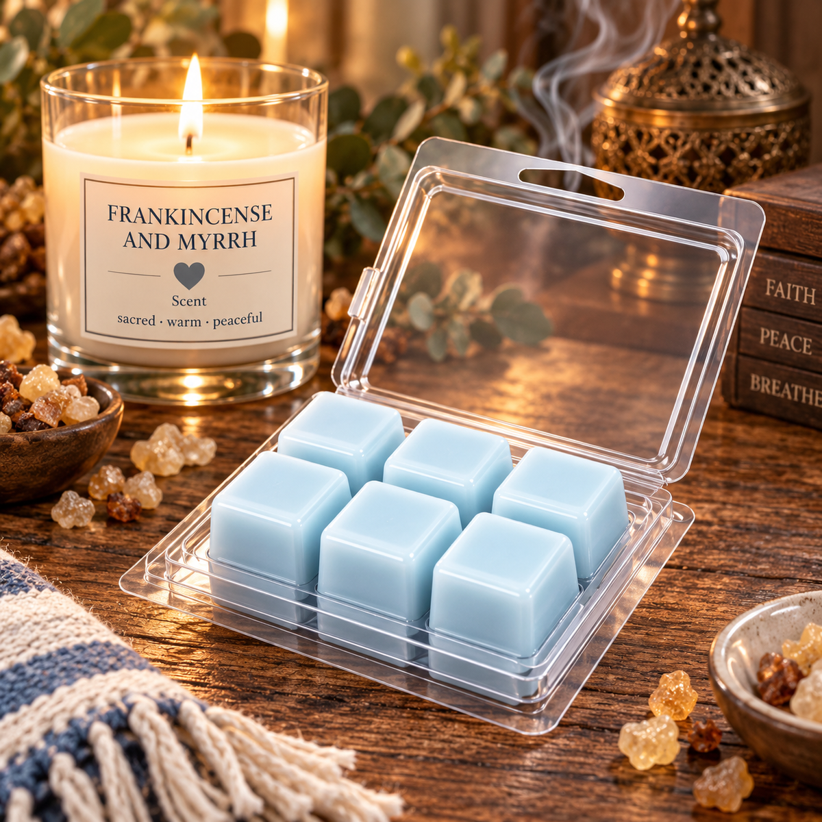 Frankincense and Myrrh 3 oz. Wax Melt