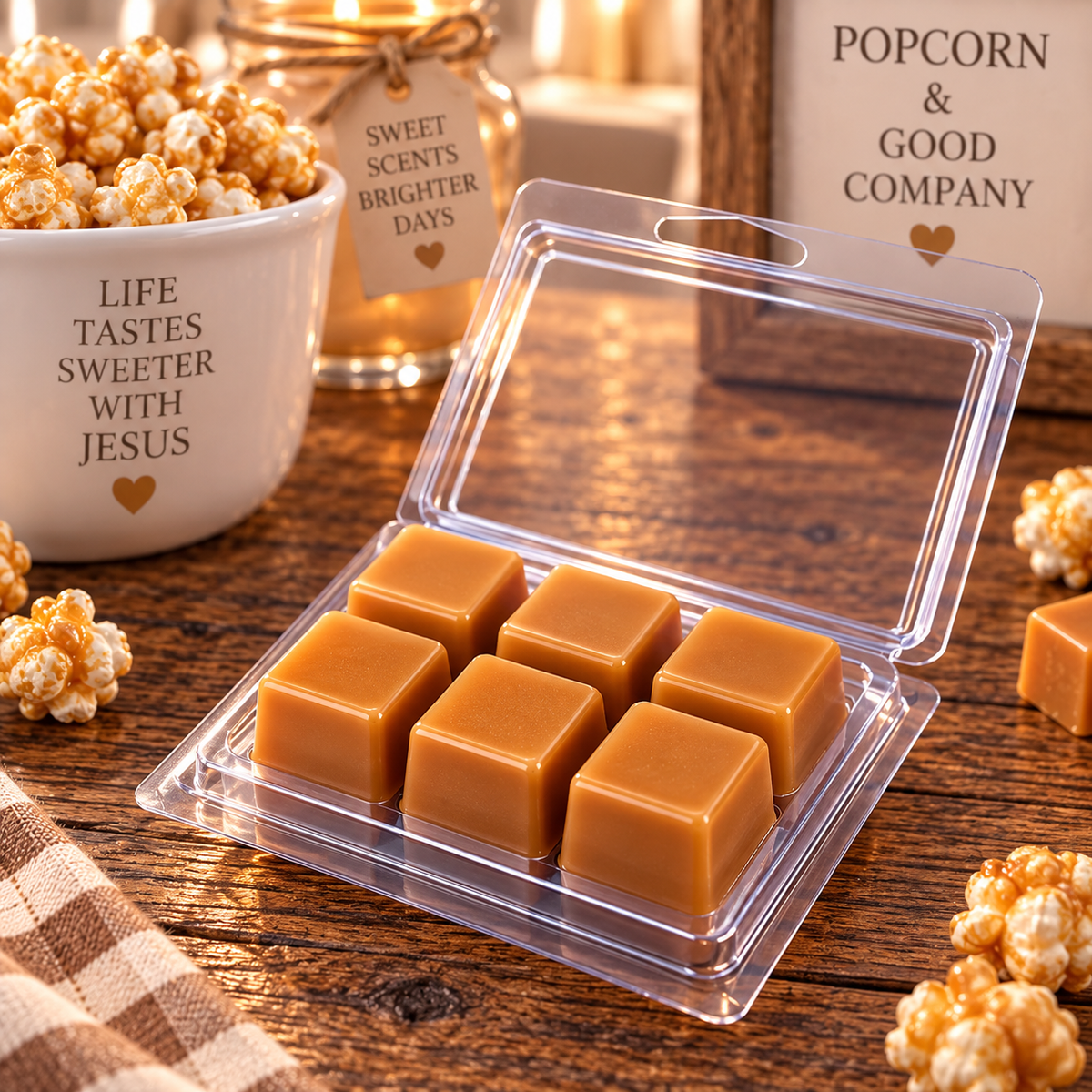 Caramel Popcorn 3 oz. Wax Melt