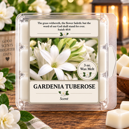Gardenia Tuberose 3 oz. Wax Melt