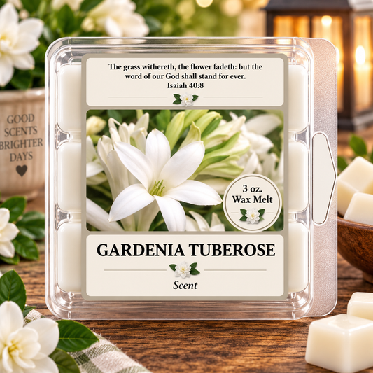 Gardenia Tuberose 3 oz. Wax Melt