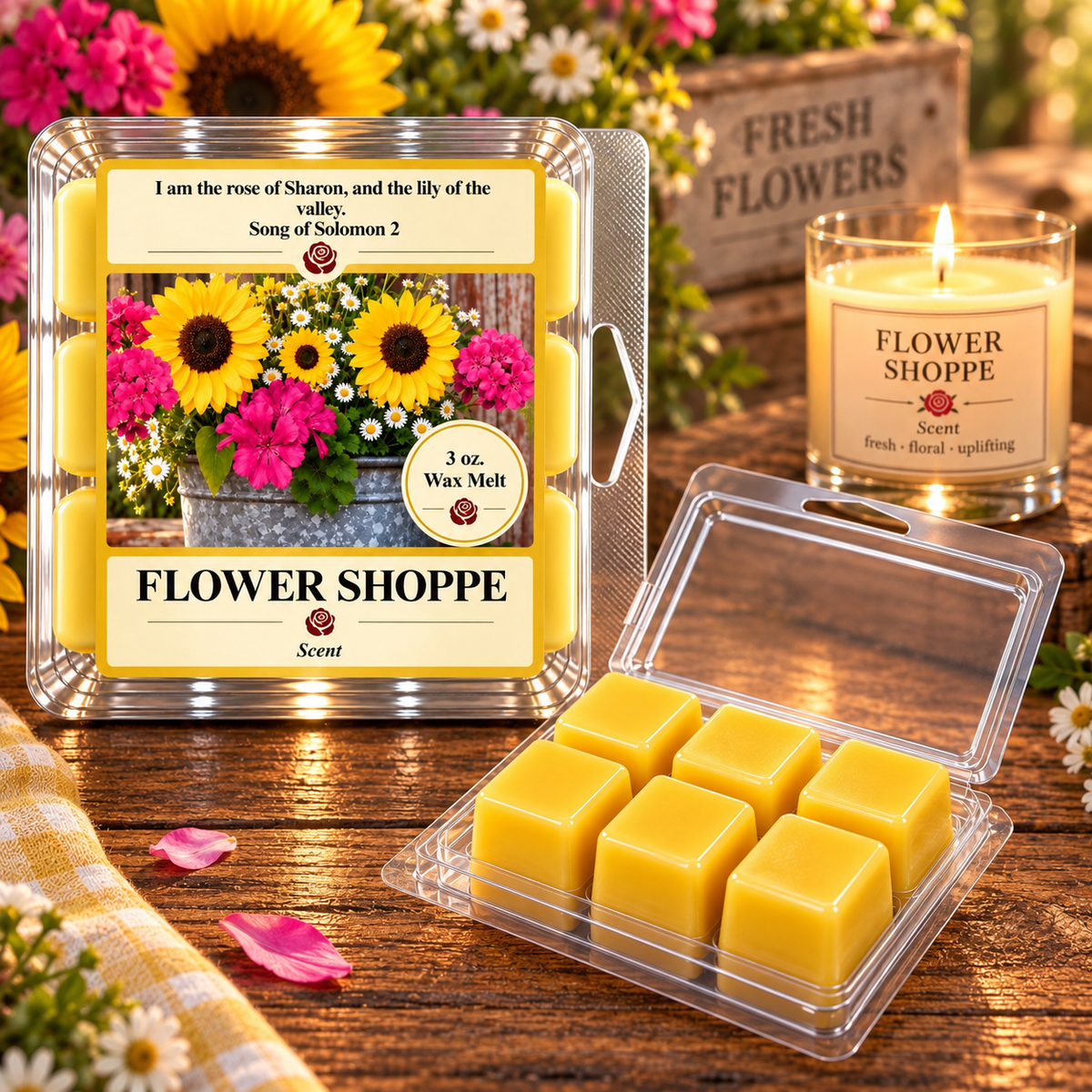 Flower Shoppe 3 oz. Wax Melt