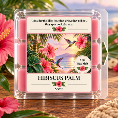 Hibiscus Palm 3 oz. Wax Melt