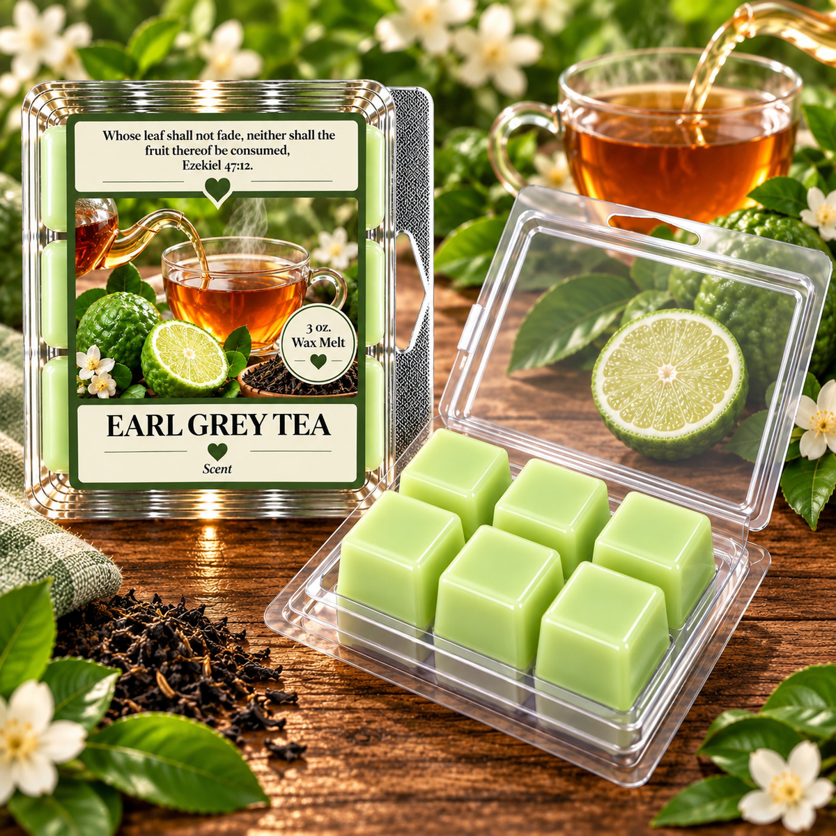 Earl Grey Tea 3 oz. Wax Melt