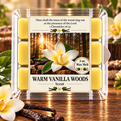 Warm Vanilla Woods 3 oz. Wax Melt