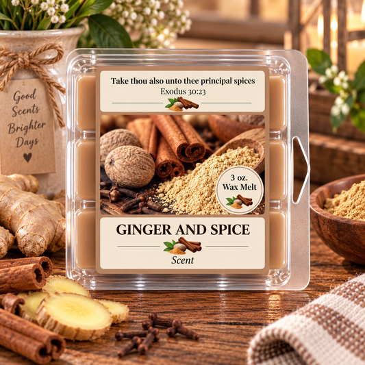 Ginger and Spice 3 oz. Wax Melt