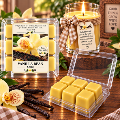 Vanilla Bean 3 oz. Wax Melt
