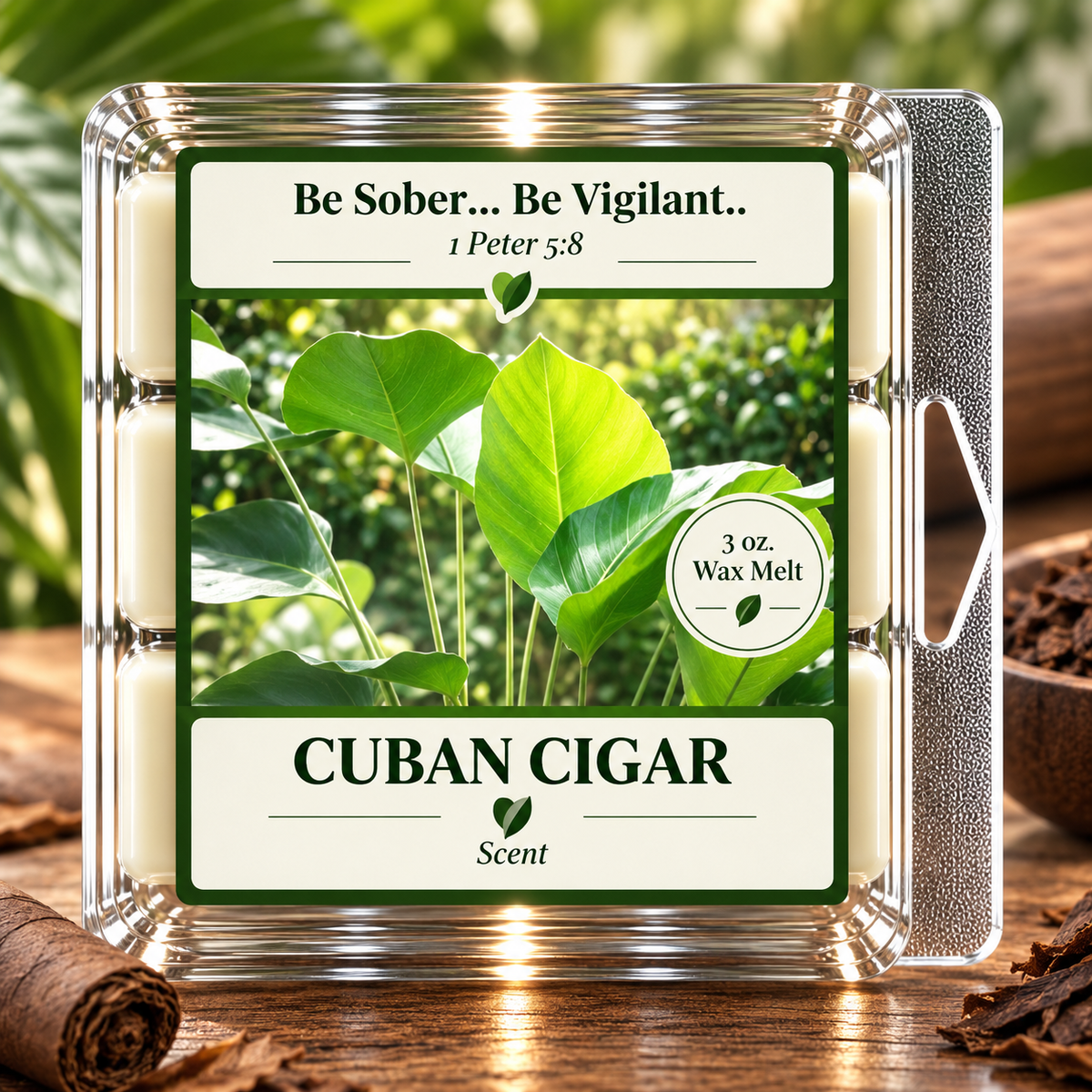 Cuban Cigar 3 oz. Wax Melt