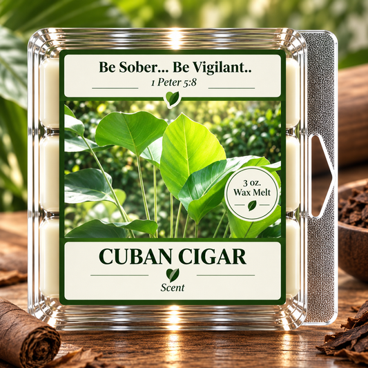 Cuban Cigar 3 oz. Wax Melt