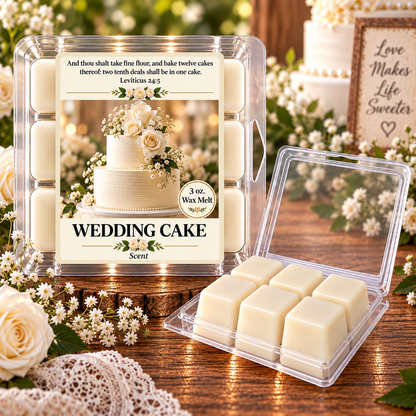 Wedding Cake 3 oz. Wax Melt