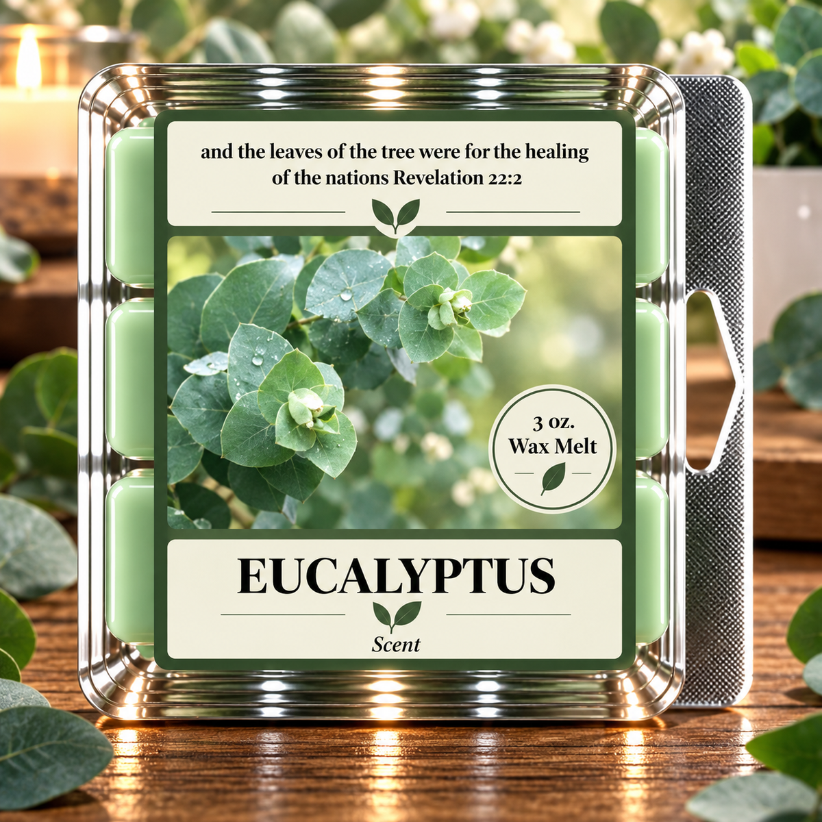 Eucalyptus 3 oz. Wax Melt