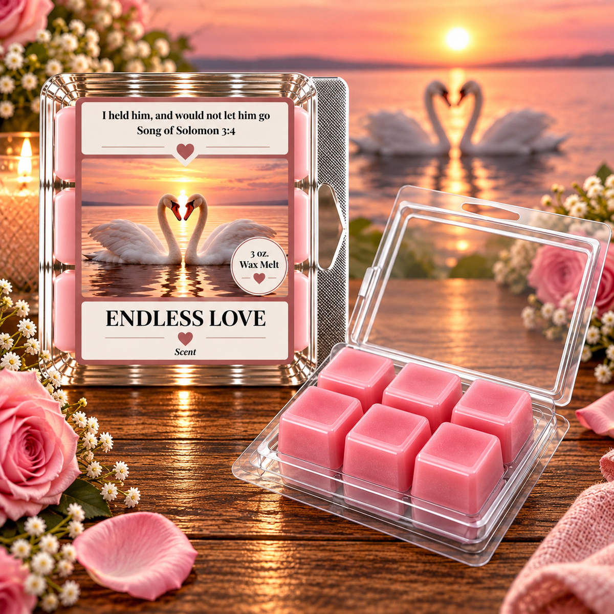 Endless love 3 oz. Wax Melt