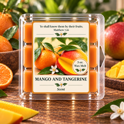 Mango and Tangerine 3 oz. Wax Melt
