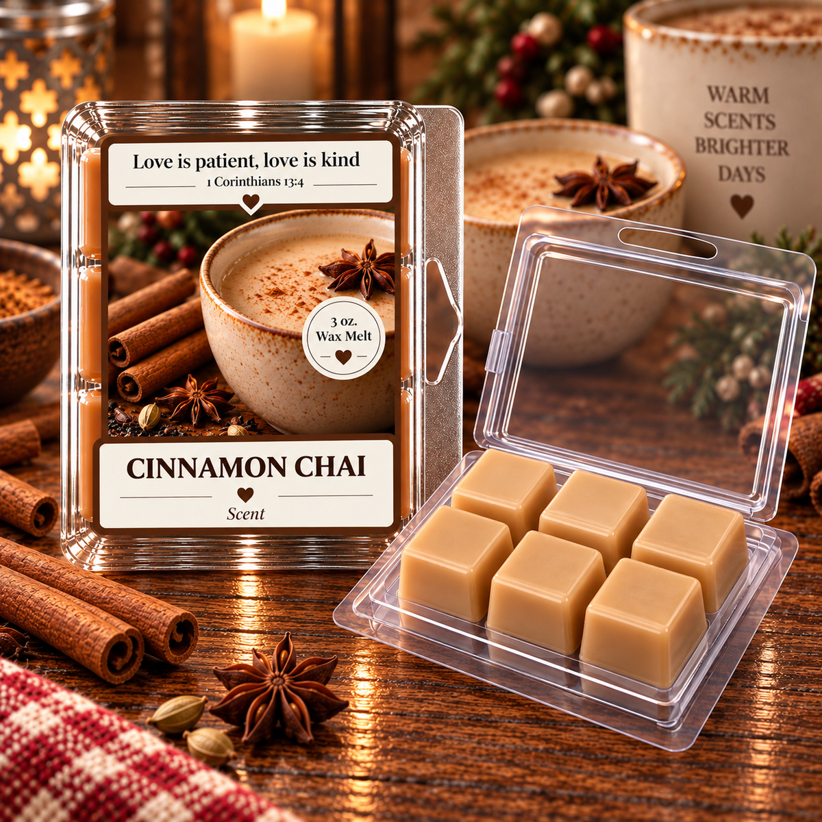 Cinnamon Chai 3 oz. Wax Melt