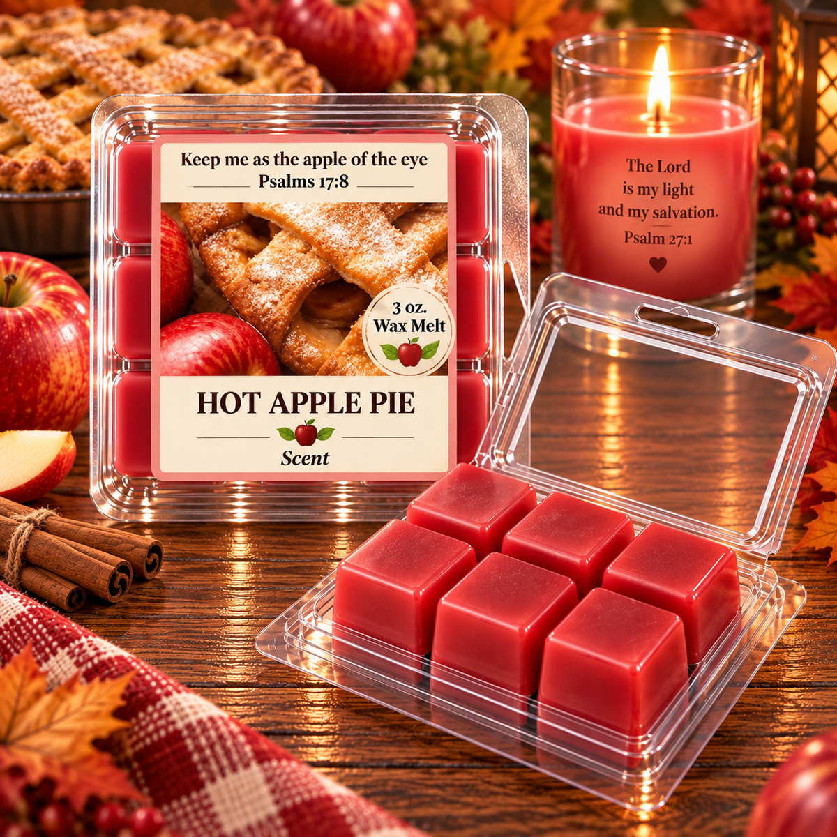 Hot Apple Pie 3 oz. Wax Melt