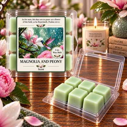 Magnolia and Peony 3 oz. Wax Melt