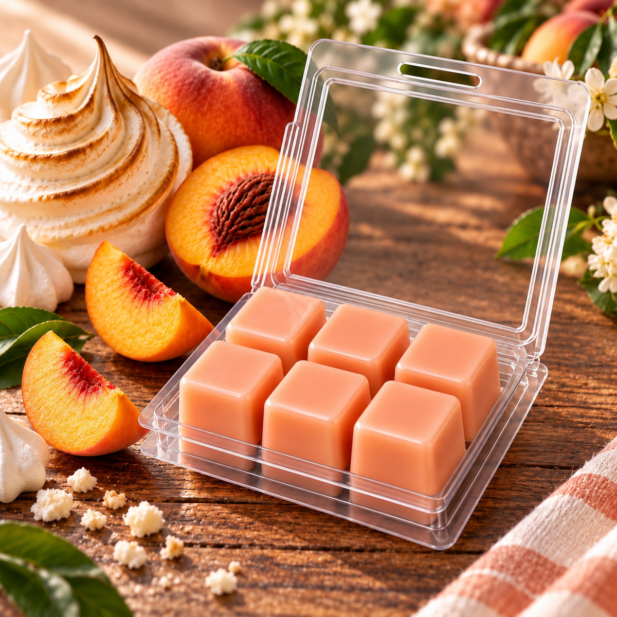 Peach Meringue 3 oz. Wax Melt