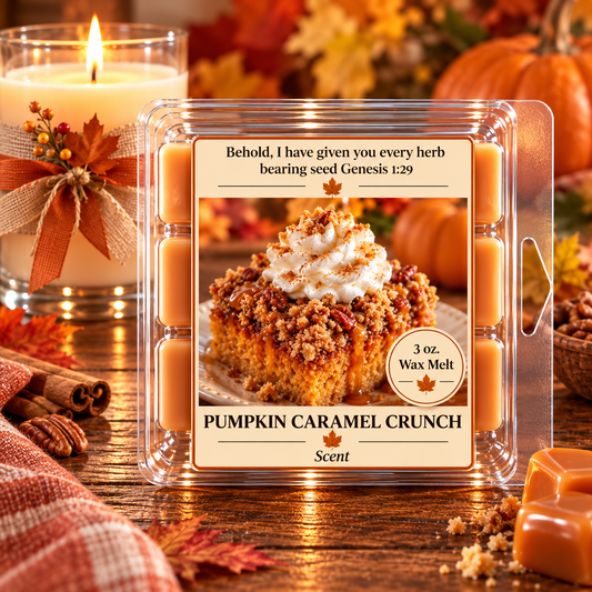Pumpkin Caramel Crunch 3 oz. Wax Melt