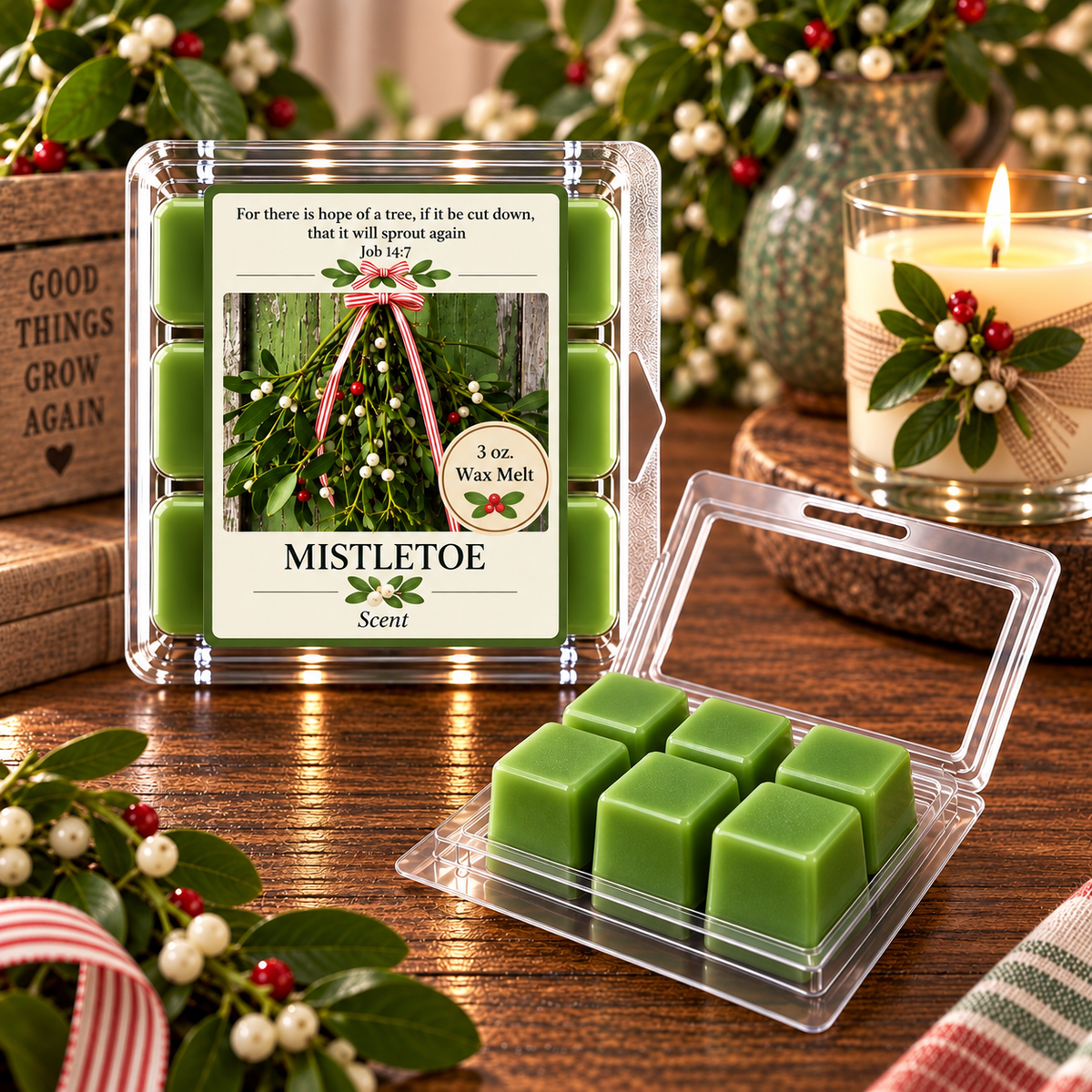 Mistletoe 3 oz. Wax Melt