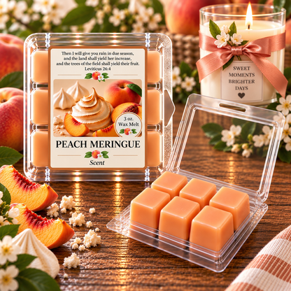 Peach Meringue 3 oz. Wax Melt