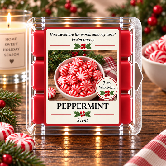 Peppermint 3 oz. Wax Melt