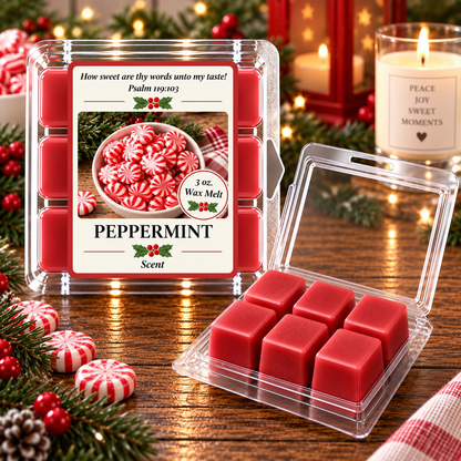 Peppermint 3 oz. Wax Melt