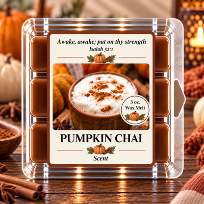 Pumpkin Chai 3 oz. Wax Melt