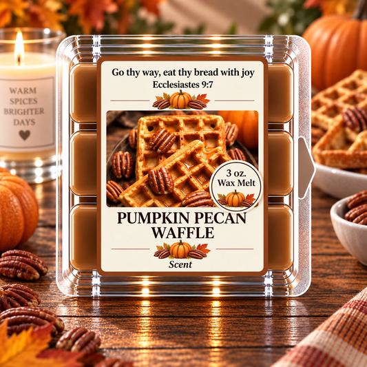 Pumpkin Pecan Waffle 3 oz. Wax Melt