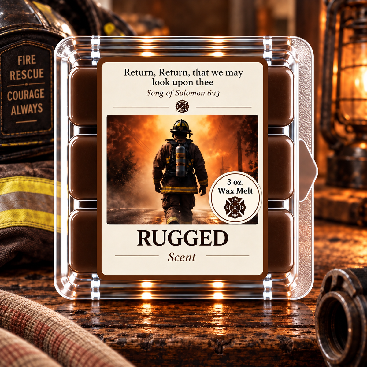 Rugged 3 oz. Wax Melt