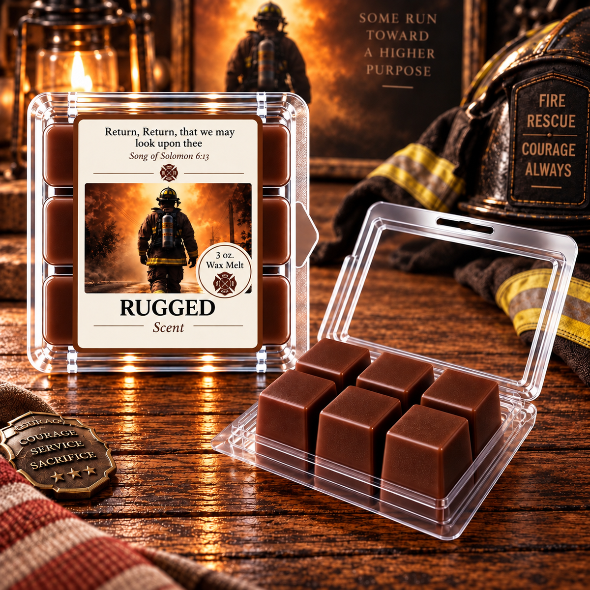 Rugged 3 oz. Wax Melt