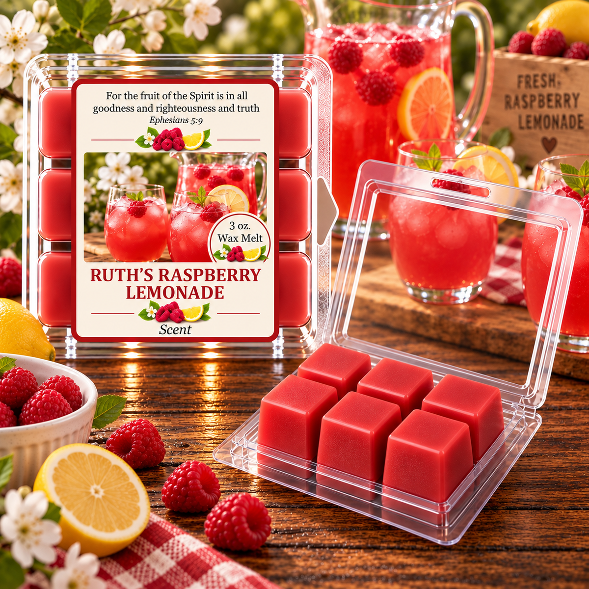 Ruth's Raspberry Lemonade 3 oz. Wax Melt