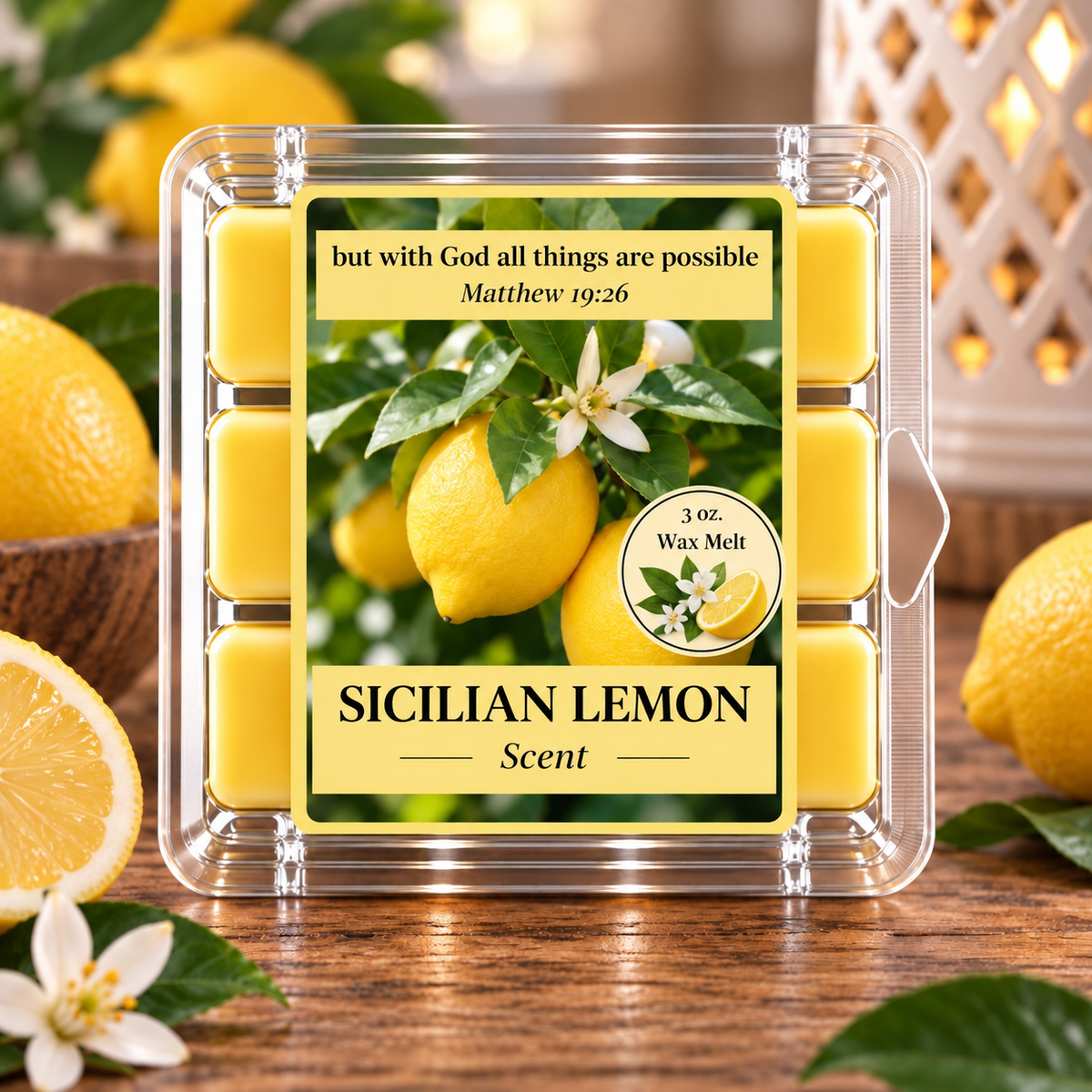 Sicilian Lemon 3 oz. Wax Melt