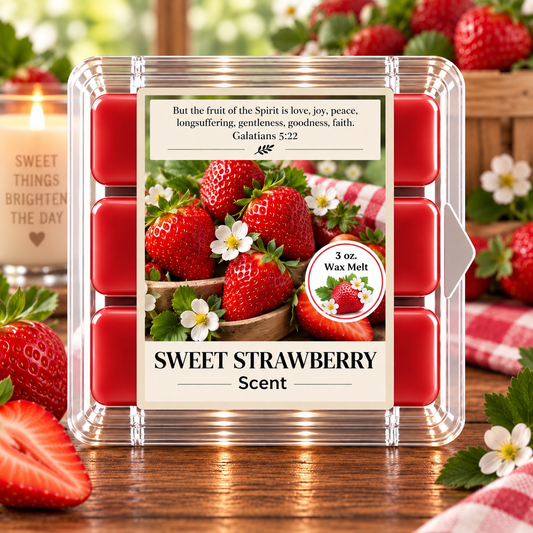 Sweet Strawberry 3 oz. Wax Melt