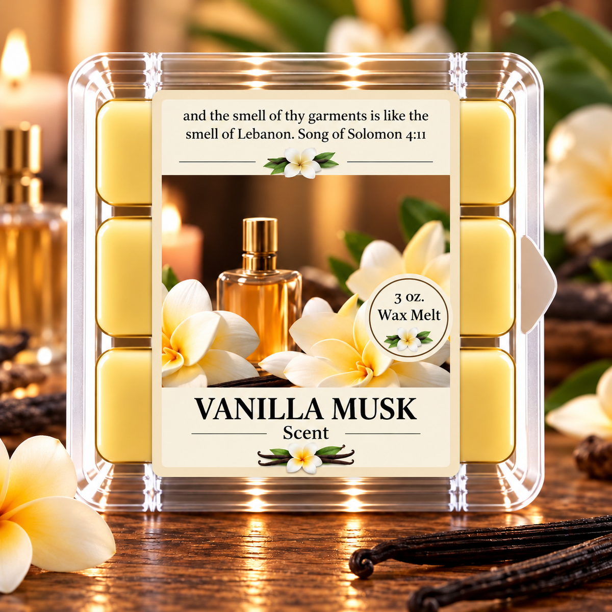 Vanilla Musk 3 oz. Wax Melt