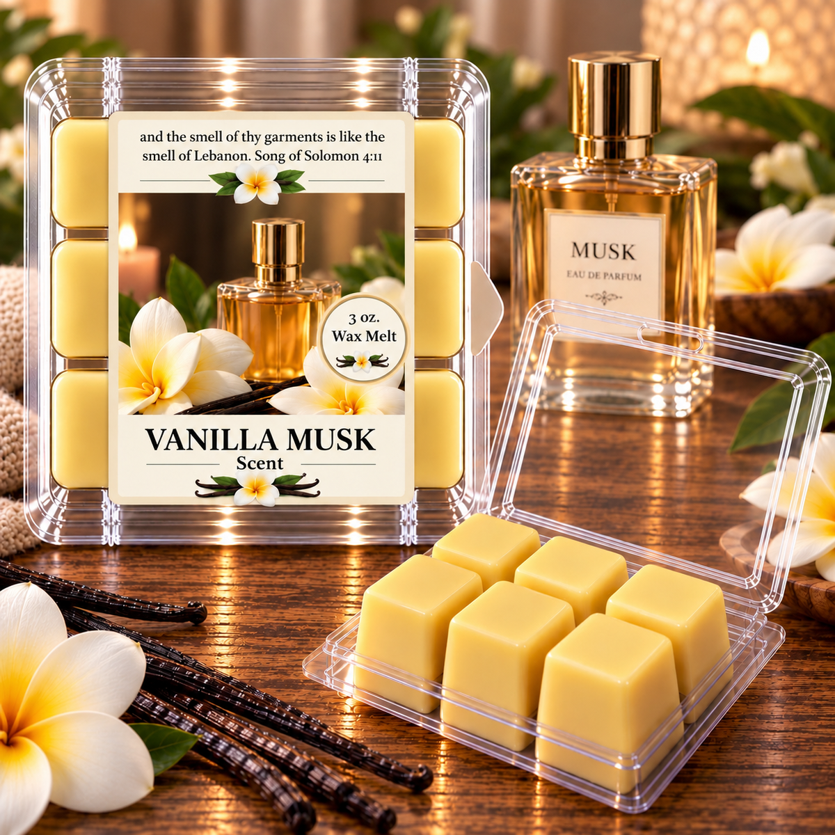Vanilla Musk 3 oz. Wax Melt