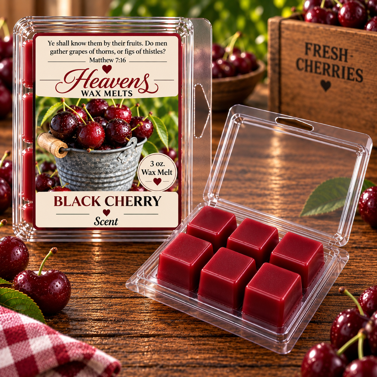 Black Cherry 3 oz. Wax Melt