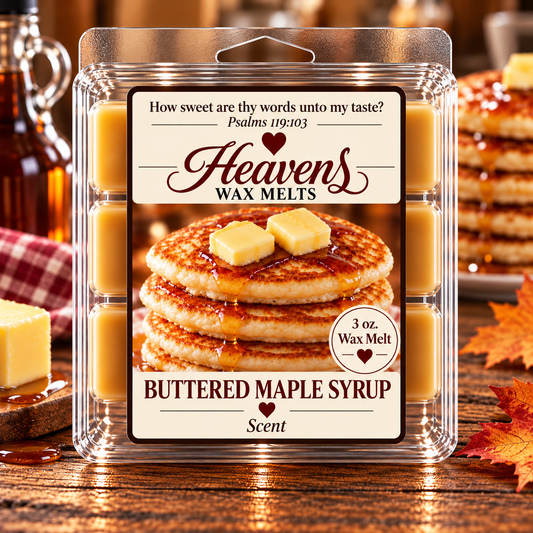 Buttered Maple Syrup 3 oz. Wax Melt