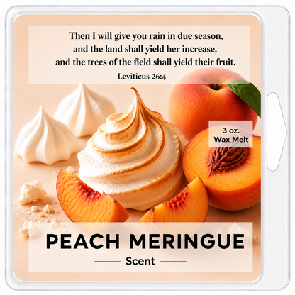 Peach Meringue 3 oz. Wax Melt
