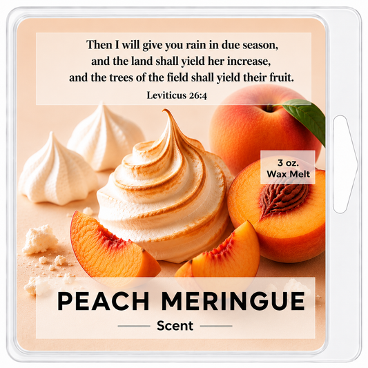 Peach Meringue 3 oz. Wax Melt